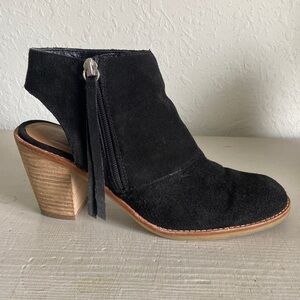 Dolce Vita - Peep Heel Ankle Booties